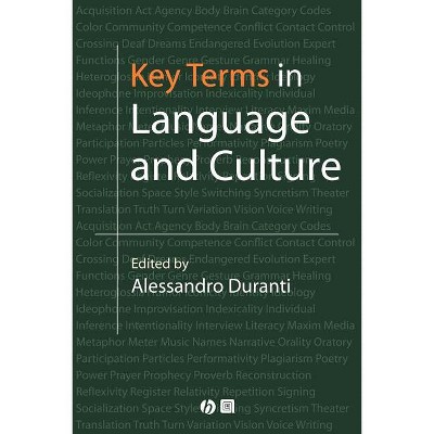 Key Terms - by  Alessandro Duranti (Paperback)