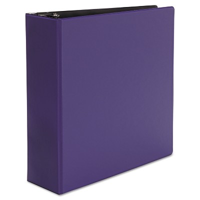 UNIVERSAL Economy Non-View Round Ring Binder 3" Capacity Royal Blue 30408