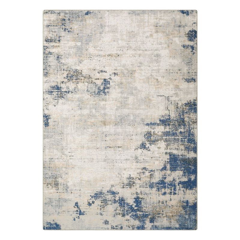 WhizMax Area Rug Abstract Rug Distressed Mat Throw Floor Carpet for Bedroom Living Room, 4 of 11
