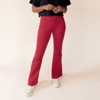 Of An Origin Postpartum, Maternity & Beyond Flex-Fit Ribbed Flare Leggings - 4 of 4