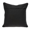 Parkland Collection,Simba Black And White Zebra Throw Pillow - 2 of 4