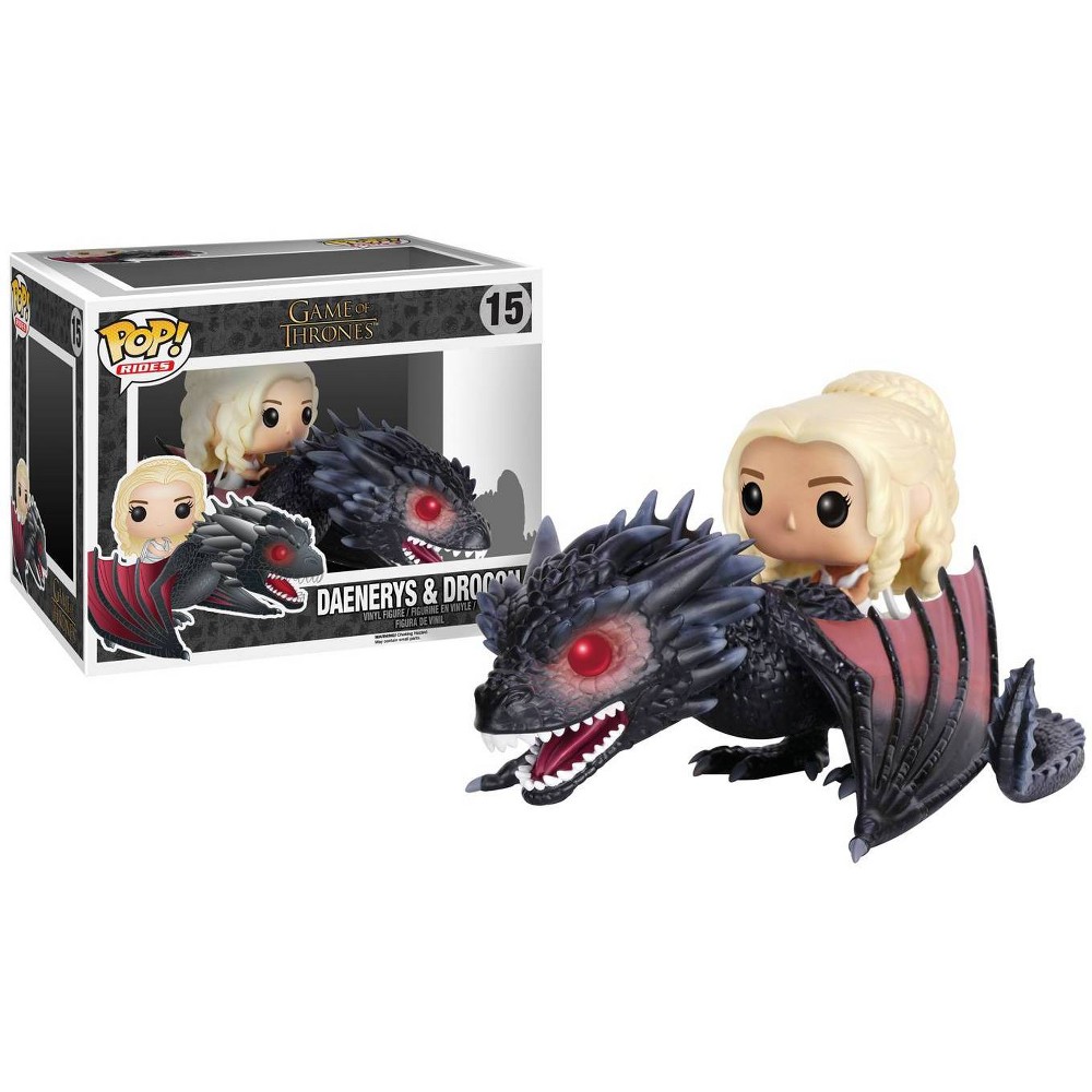 UPC 849803072353 product image for Funko POP! Rides: Game of Thrones - Daenerys & Drogon | upcitemdb.com