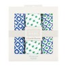 Hudson Baby Infant Boys Cotton Muslin Swaddle Blankets, Blue Dots, One Size - 2 of 4