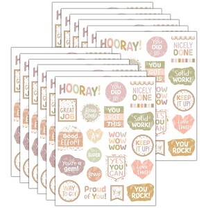 Teacher Created Resources® Terrazzo Tones Stickers, 120 Per Pack, 12 Packs - 1 of 4