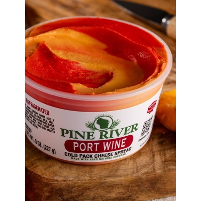 Pine River Port Wine Cold Savoury Cheese Spread - 8oz