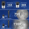 SUGIFT 70mm Refractor Telescope for Kids and Beginners with Tripod & Smartphone Adapter - 3 of 4