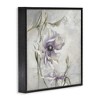 Stupell Industries Grey & Purple Flower, 24" x 24" - 3 of 4