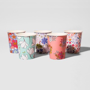 In Full Bloom Paper Party Cups (10 per pack) - 1 of 1