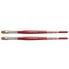 da Vinci COSMOTOP-SPIN Silkpainting Brush, Synthetic, Watercolor, Flat, Size 10, Pack of 2 - 2 of 3