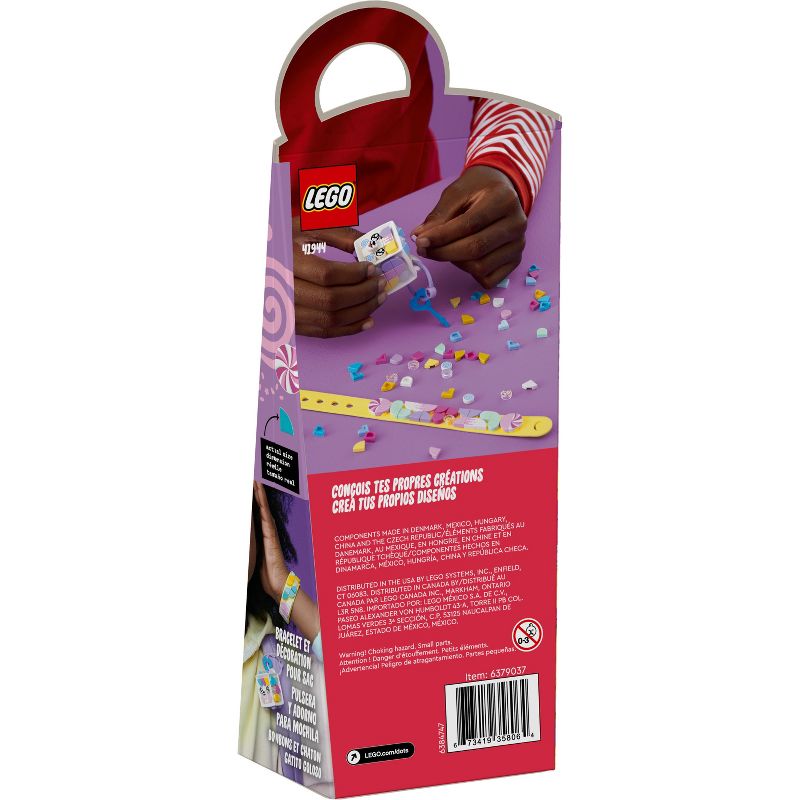 LEGO DOTS Candy Kitty Bracelet &#38; Bag Tag 41944 Building Set, 4 of 8