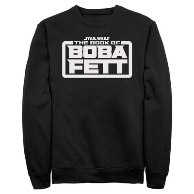 Men's Star Wars: The Book Of Boba Fett White Logo Sweatshirt