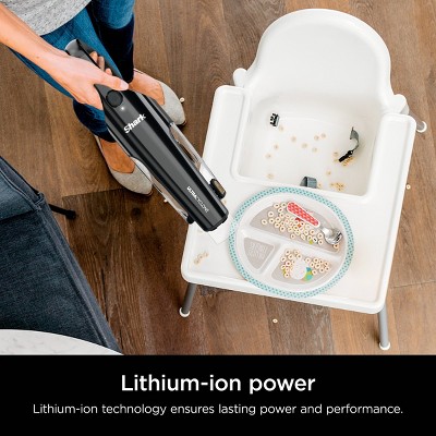 Black Cordless Handheld Vacuum with HEPA Filter for Pet Hair