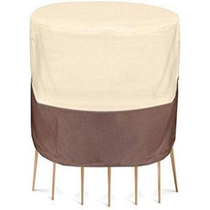 Patio Table & Chair Cover for Outdoor Protection with Heavy Duty Polyester, Fits 60" Dia. x 29"H, Waterproof, UV Resistant - 1 of 4