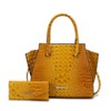 MKF Collection Viridiana Women’s Luxe Croc-Embossed Versatile Tote Bag by Mia K - 2 of 4