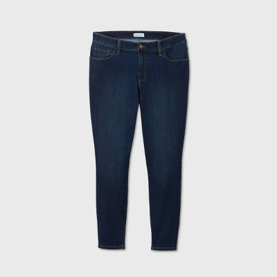 nål spor flåde Women's Plus Size Mid-rise Skinny Jeans - Ava & Viv™ : Target