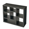 AndMakers 35.63 in.Tall Black Wood 7-Shelf Bookcase with Shelve - 4 of 4