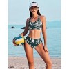 AI'MAGE Womens Bikini Set 2025 High Waisted Two Piece Swimsuit Sporty Cutout Bathing Suit - 3 of 3