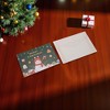 Unique Bargains Christmas Greeting Card Paper 5.9" x 4.1" 1 Set - 2 of 4