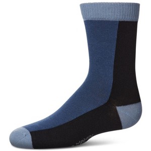 Memoi Boys' Color Block Dress Socks - 1 of 3