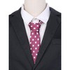 INSPIRE CHIC Men's Adjustable Regular Fit Satin Necktie - 4 of 4