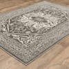 Oriental Weavers Intrigue INT04 Grey/ Ivory Indoor Area Rug - 3'10" x 5'5" - 3 of 4