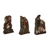 Transpac Resin 8.86 in. Multicolor Christmas Ornate Nativity Scene Set of 3 - 2 of 4