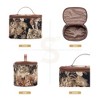 Signare USA Cat Brown Toiletry Vanity Bag - 2 of 4