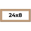PosterPalooza | Panoramic Weathered Yellow Picture Frame - UV Acrylic, Foam Board Backing, Hanging Hardware - 2 of 4