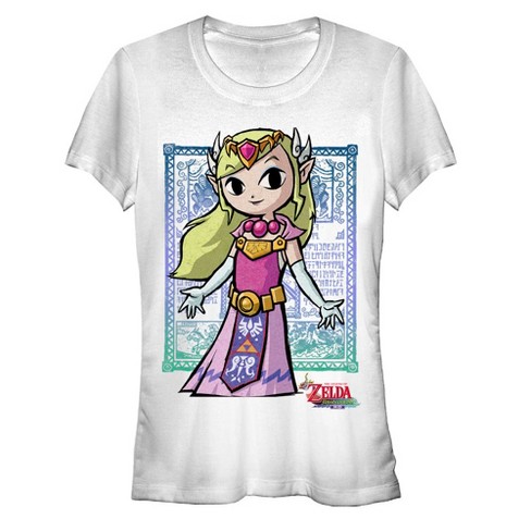 Junior's Nintendo Of Zelda Princess T-shirt : Target