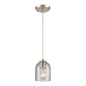 Elk Home Sprinkle 1 - Light Pendant in  Satin Nickel - 1 of 3