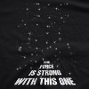 Maternity Force Is Strong Funny Pregnancy T Shirt Graphic For Expecting Mothers - Crazy Dog Maternity T Shirt - 3 of 4