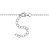 EVERLY JEWELRY | Sterling Silver 7/8 CT TW Lab-Grown Diamond Station Necklace, 16-inch - 2 of 4