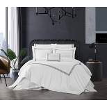 Chic Home Design 8pc Crysta Bed In a Bag Comforter Set