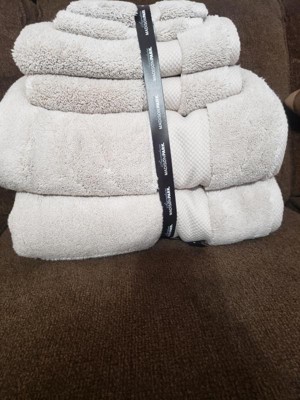 MADISON PARK Signature Splendor 6-Piece Charcoal 1000 GSM 100% Cotton Towel  Set MPS73-470 - The Home Depot