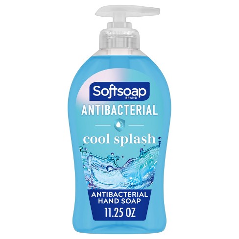 Softsoap Antibacterial Liquid Hand Soap Pump - Clean & Protect - Cool Splash - 11.25 fl oz - image 1 of 4