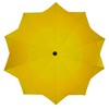 Northlight 8.85ft Outdoor Patio Lotus Umbrella with Hand Crank, Yellow - 3 of 4