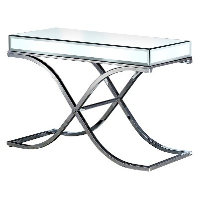 Lila Console Table Chrome - HOMES: Inside + Out