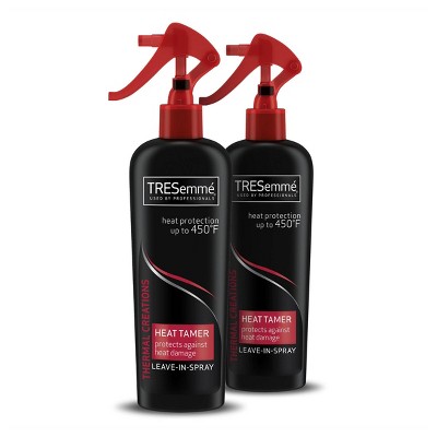 tresemme hair straightening spray