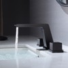 CASAINC 8 in. Widespread Double Handle Bathroom Faucet in Brushed Gold - 3 of 4