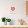Terracotta Clam Shell by Grace Digital Art Co Unframed Wall Canvas - iCanvas - 4 of 4