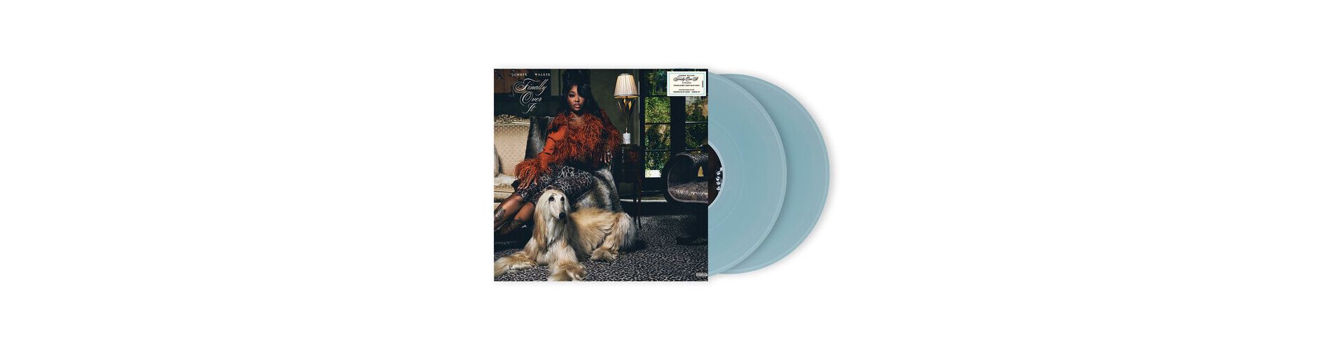 Summer Walker - Finally Over It (Explicit Lyrics Colored Vinyl Blue)