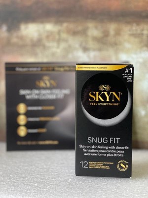SKYN Snug Fit Non-Latex Lubricated Condoms - 12ct : Target