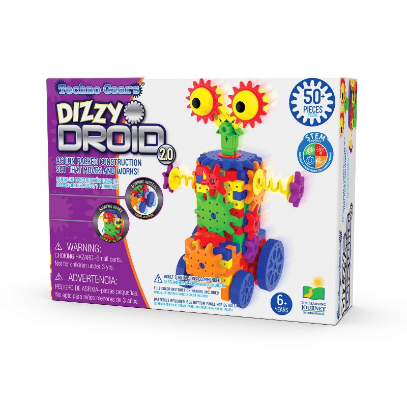 The Learning Journey Techno Gears - Dizzy Droid 2.0 (50+ pcs), 3 of 5