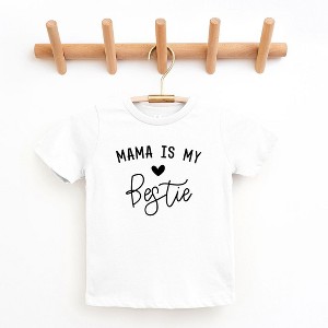 The Juniper Shop Mama Is My Bestie Toddler Short Sleeve Tee - 1 of 2