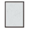 18" x 24" Blake Summer Lines 5 by Maggie Stephenson Framed Printed Glass Gold - Kate & Laurel All Things Decor: Modern Vertical Wall Decor - 3 of 4