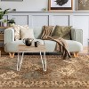 Traditional Floral Medallion Indoor Area Rug by Blue Nile Mills - 4 of 4