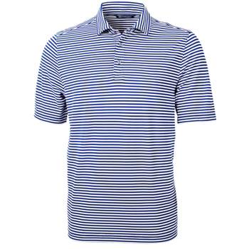 Washington Nationals City Connect Cutter & Buck Pike Eco Tonal Geo Print  Stretch Recycled Mens Polo - Cutter & Buck