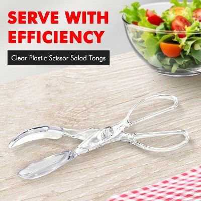 Chef Craft Salad Serving Tongs - Thumbnail 2