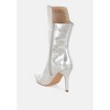 Kultrus Croco Stiletto Heel Mid-Calf Boots Women - 3 of 4