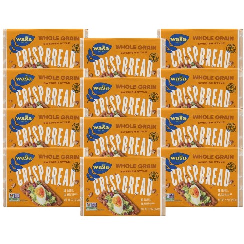 Wasa Whole Grain Crispbread - Case Of 12/9.2 Oz : Target
